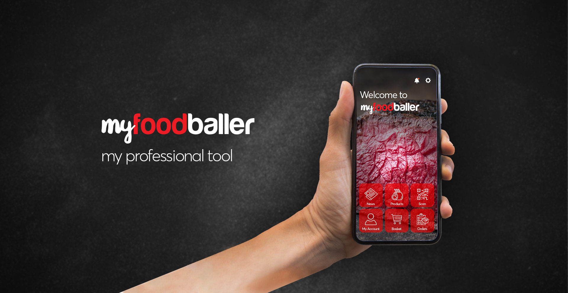 myfoodballer App Banner