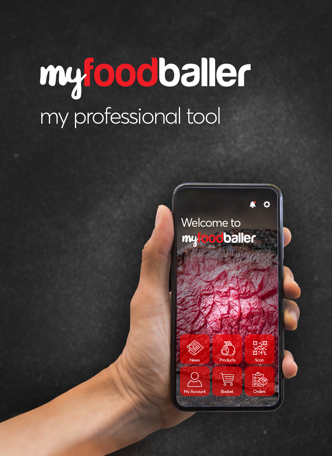 myfoodballer App Banner